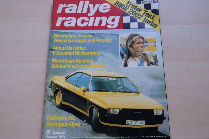 Rallye Racing 08/1974